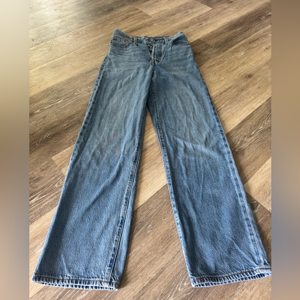 Levi’s ribcage straight ankle